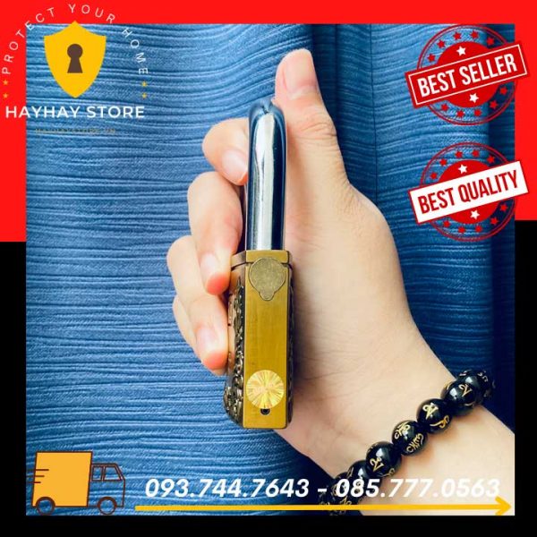 Ổ Khóa Cửa Nhà ZORO Bông Lúa 6 Phân