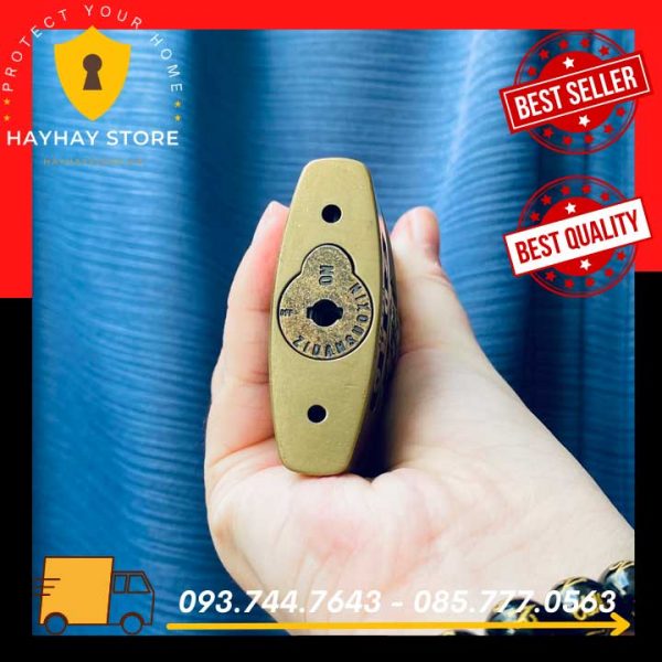 Ổ Khóa Cửa Nhà ZORO Đầu Cọp Chống Cắt 6 Phân