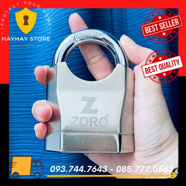 Ổ Khóa Cửa ZORO Báo Động Chìa Đạn