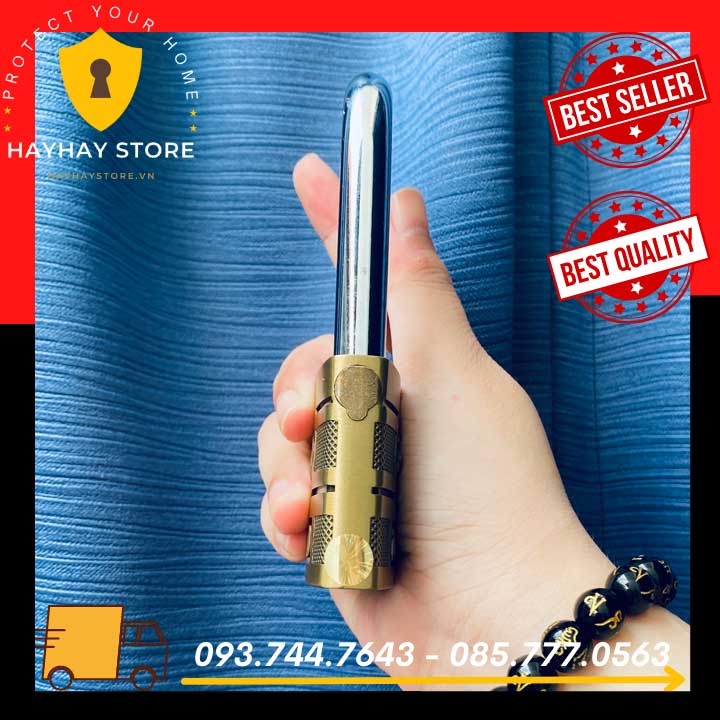 Ổ Khóa Cửa ZORO Đầu Báo Càng Dài