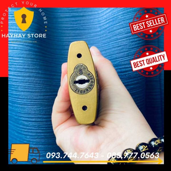 Ổ Khóa Cửa ZORO Đầu Báo Chống Cắt 6 Phân