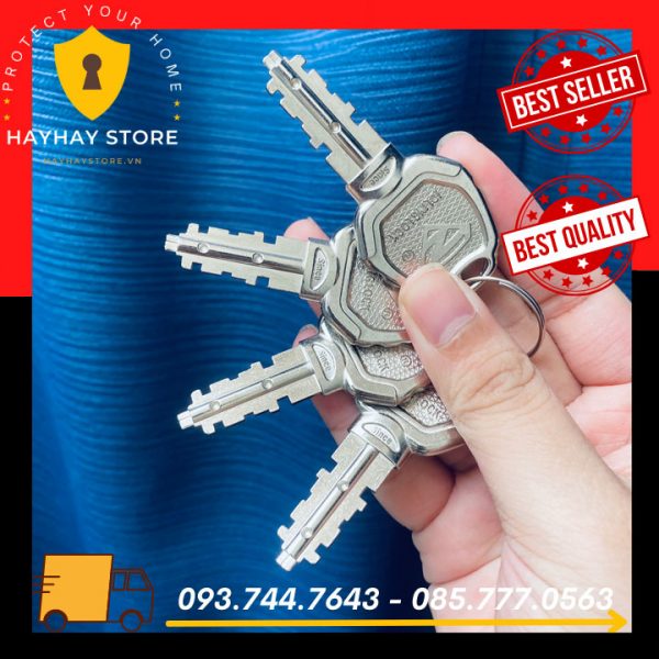 Ổ Khóa Nhà ZORO Báo Động Chìa Đoản