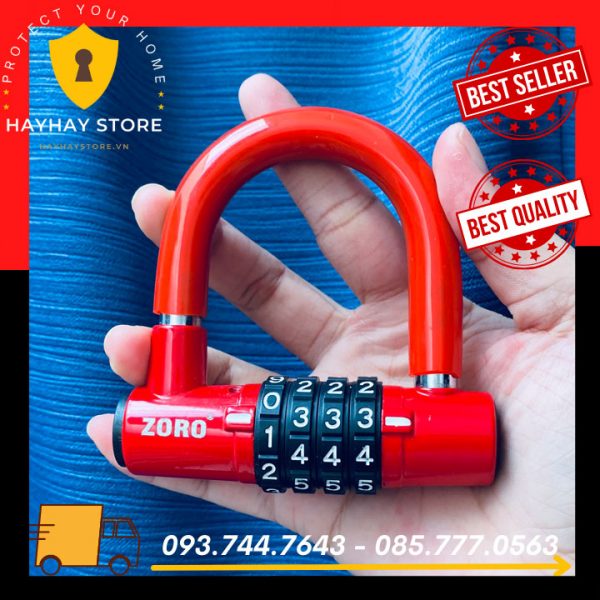 Khóa Số ZORO Càng Lớn