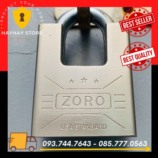 Ổ Khóa Nhà ZORO Chống Cắt 6 Phân