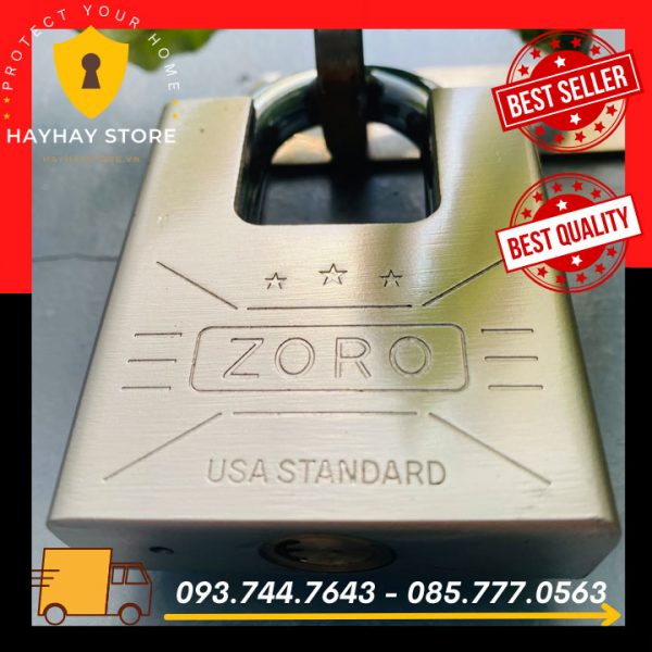 Ổ Khóa Nhà ZORO Chống Cắt 6 Phân