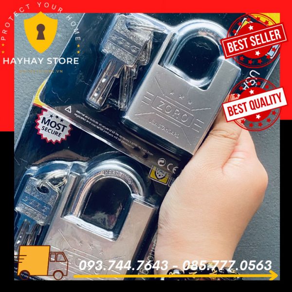 Ổ Khóa Nhà ZORO Chống Cắt 6 Phân