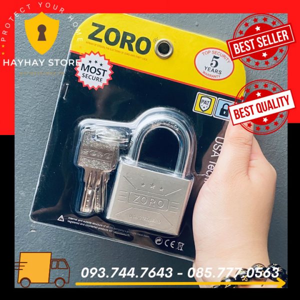Ổ Khóa Nhà ZORO 5 Phân