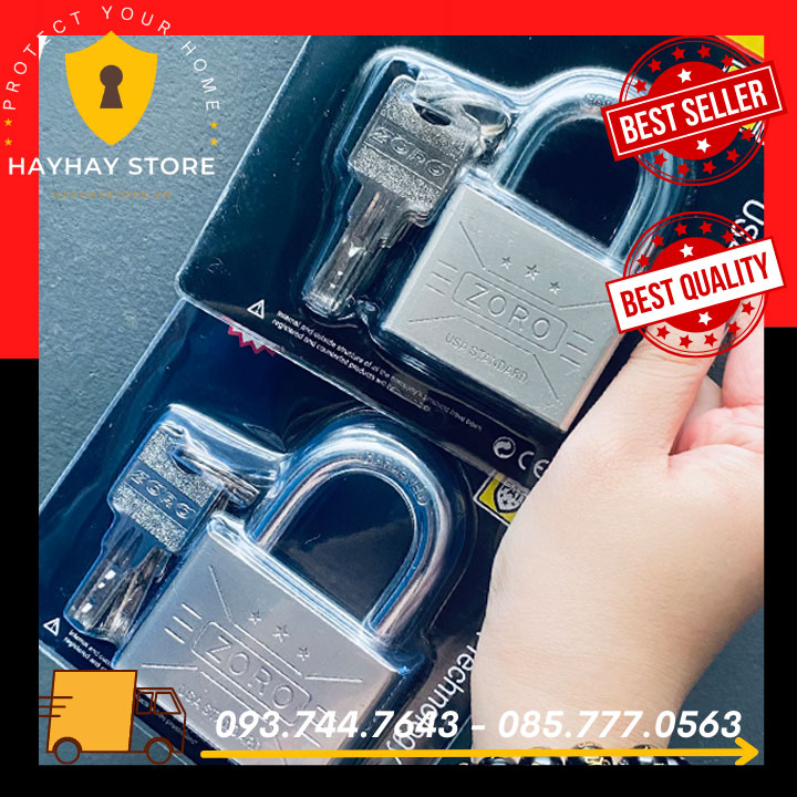 Ổ Khóa Nhà ZORO 6 Phân