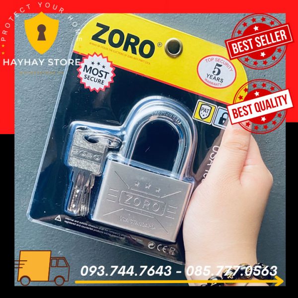 Ổ Khóa Nhà ZORO 6 Phân