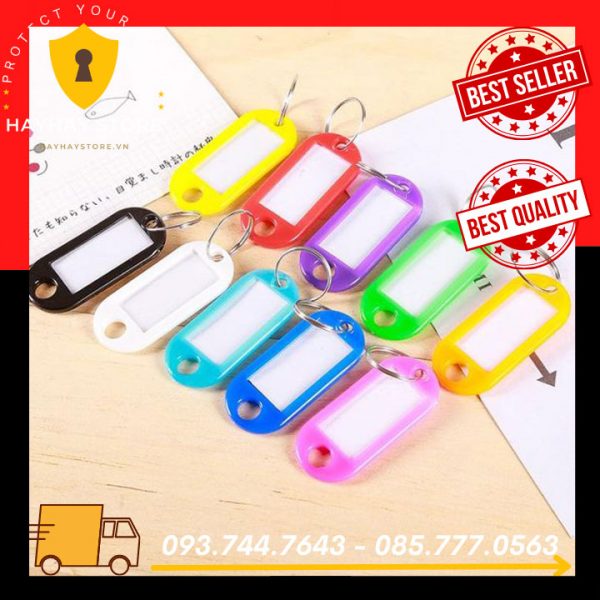 Combo 10 Thẻ Ghi Chú Móc Khóa Tiện Dụng