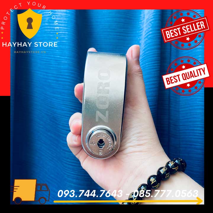 khóa đĩa xe máy có còi hú