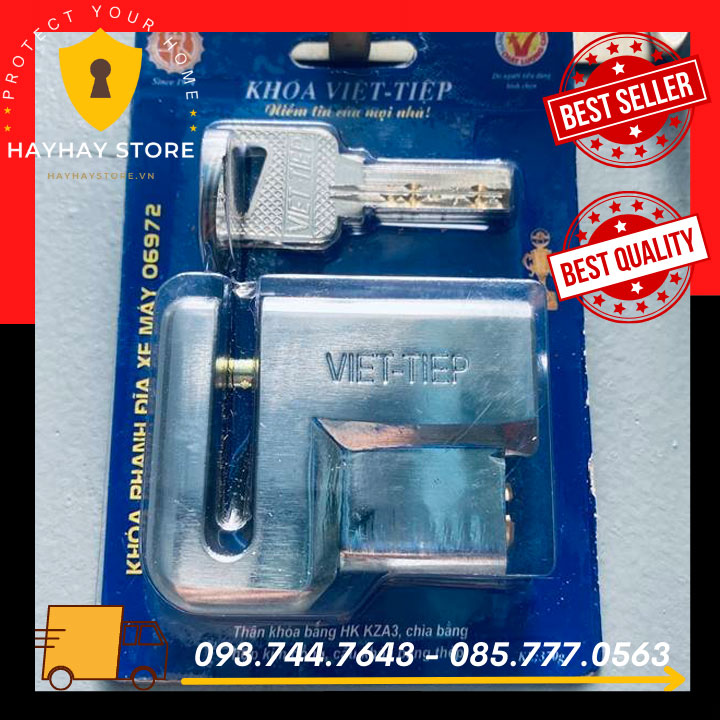 Ổ khóa đĩa xe máy Việt Tiệp