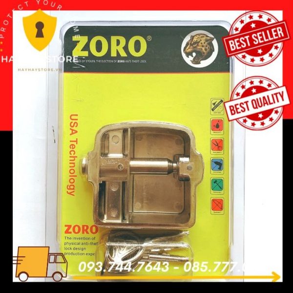 Ổ Khóa Chụp Pat Cửa Zoro Chống Cắt