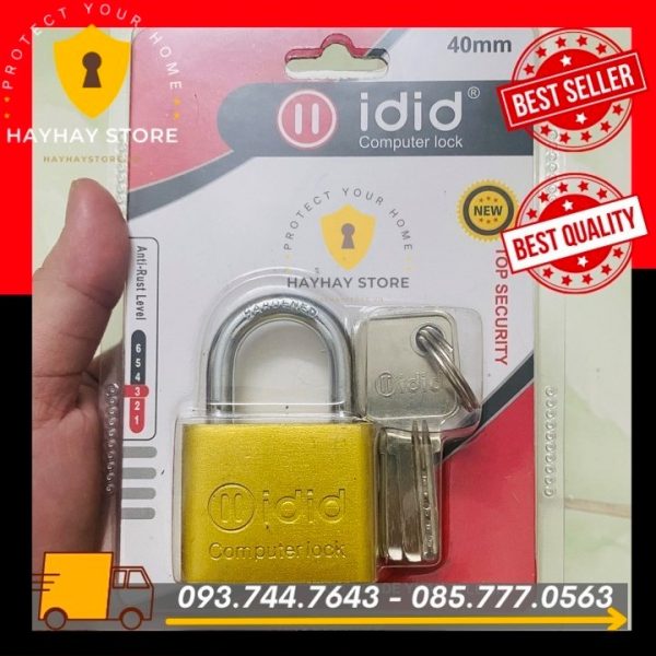 Ổ Khóa Bấm IDID 4 Phân