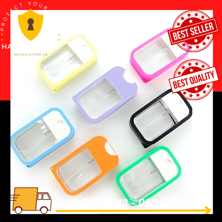 Móc Khóa Chai Xịt Rửa Tay Khử Khuẩn 45ml