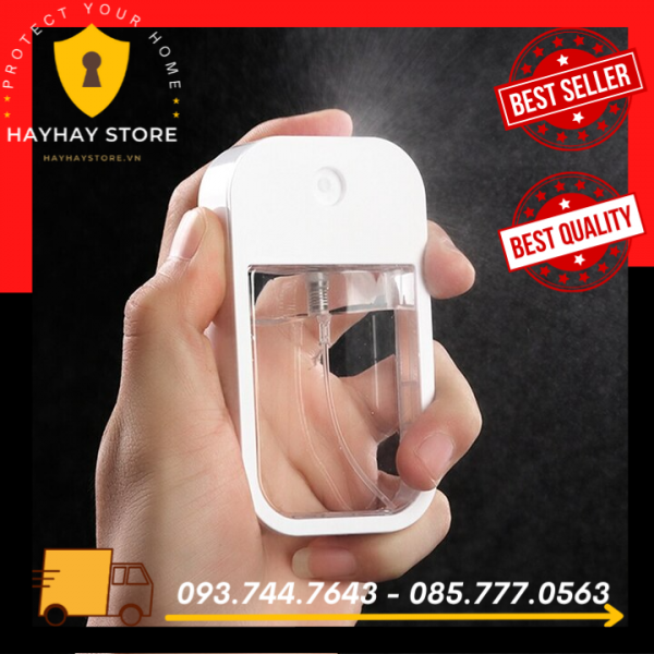 Móc Khóa Chai Xịt Rửa Tay Khử Khuẩn 45ml