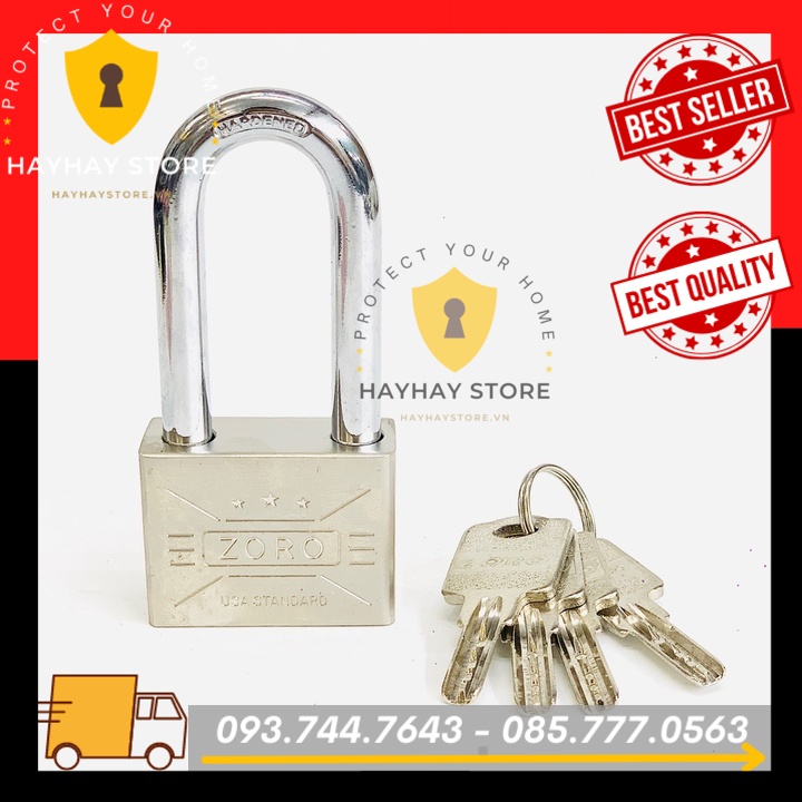Ổ Khóa Nhà ZORO 5 Phân Càng Dài