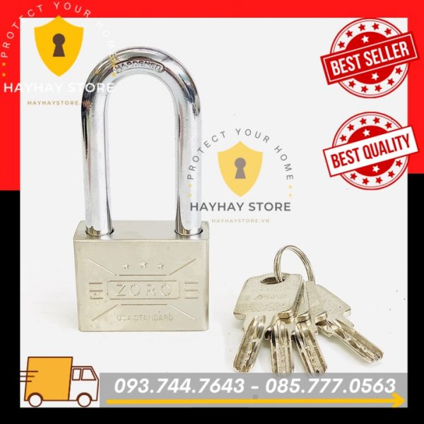 Ổ Khóa Nhà ZORO 5 Phân Càng Dài