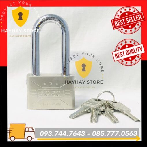 Ổ Khóa Nhà ZORO 5 Phân Càng Dài