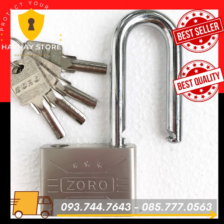 Ổ Khóa Nhà ZORO 6 Phân Càng Dài