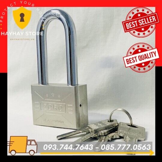 Ổ Khóa Nhà ZORO 6 Phân Càng Dài