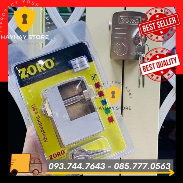 Ổ Khóa Chụp ZORO Báo Động Chống Trộm