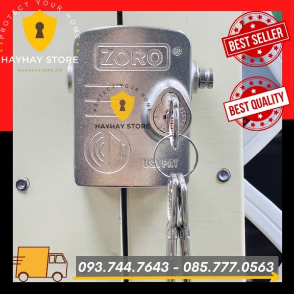 Ổ Khóa Chụp ZORO Báo Động Chống Trộm