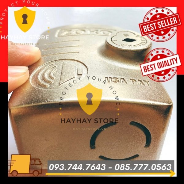 Ổ Khóa Chụp ZORO Báo Động Chống Trộm