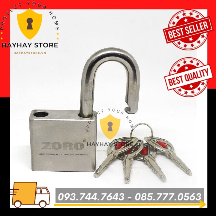 Ổ Khóa ZORO Inox 304 5 phân