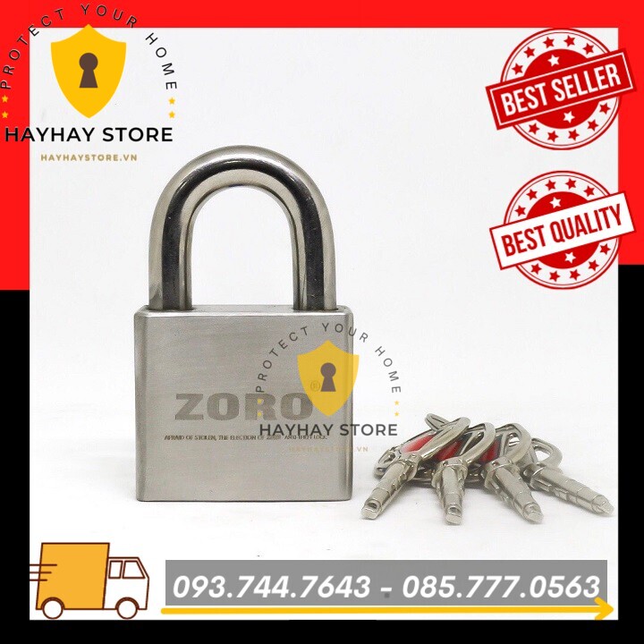 Ổ Khóa ZORO Inox 304 5 phân