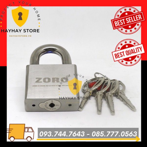 Ổ Khóa ZORO Inox 304 5 phân