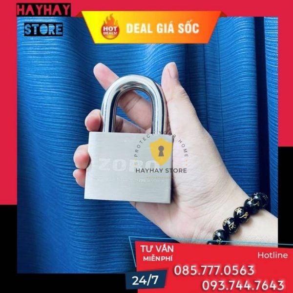 Ổ Khóa ZORO Inox 304 6 phân