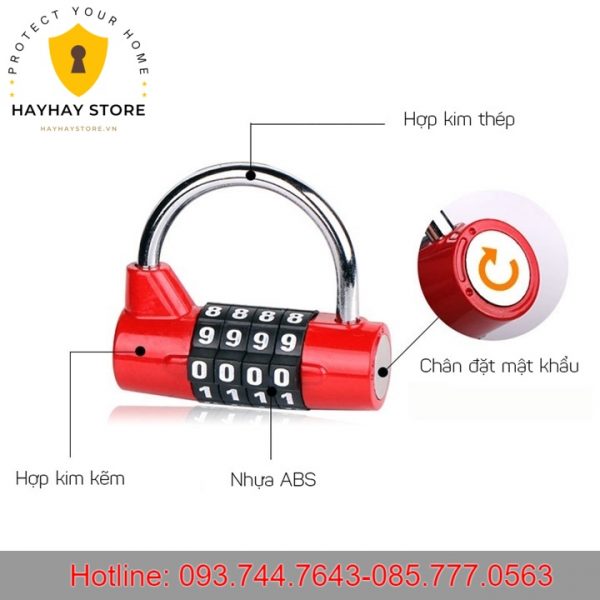 Khóa Mật Mã 5 Số Càng Nhỏ