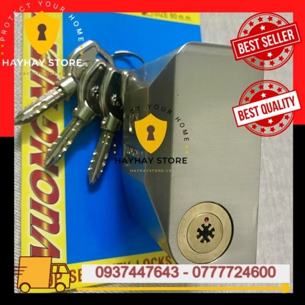 Khóa Chụp Khoen Cửa Inox Vương Niệm