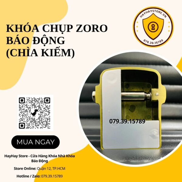 Khóa Chụp Pat ZORO Báo Động Chìa Kiếm